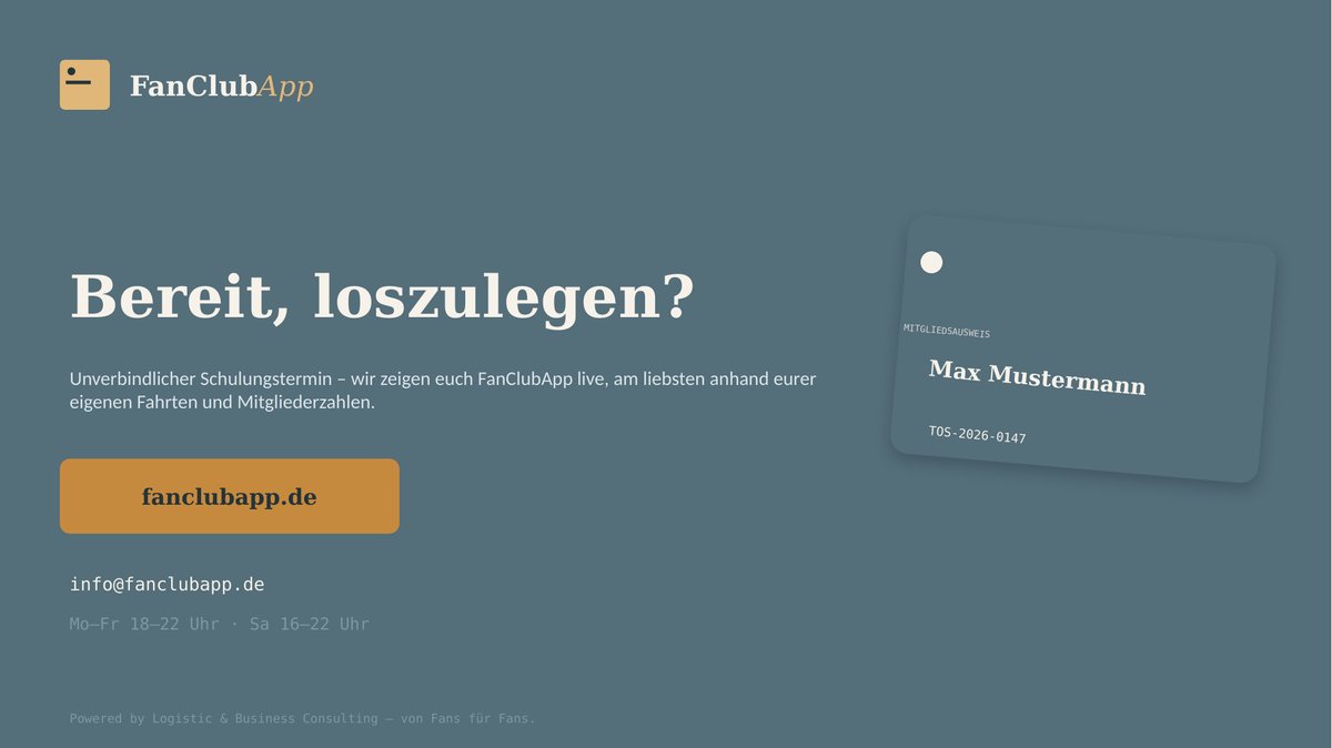 Folie 10 der FanClubApp-Präsentation